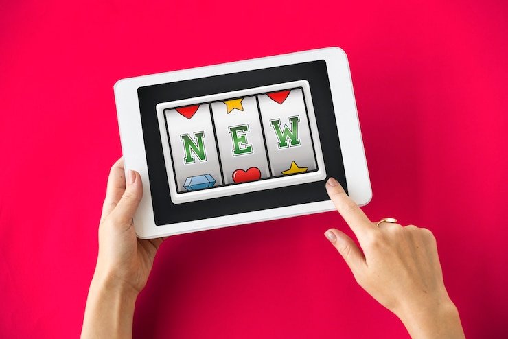 Pengguna membaca bantuan deposit mobile
